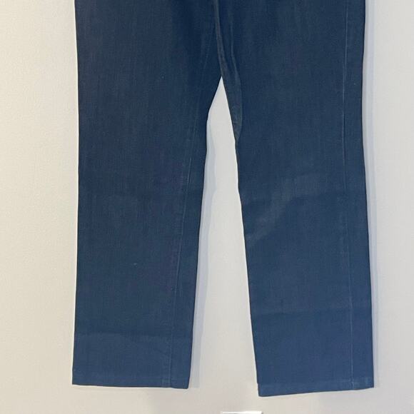 Nine West Broadway jeans size 6 waist 27 bootcut dark denim wash cotton blend - Picture 5 of 16